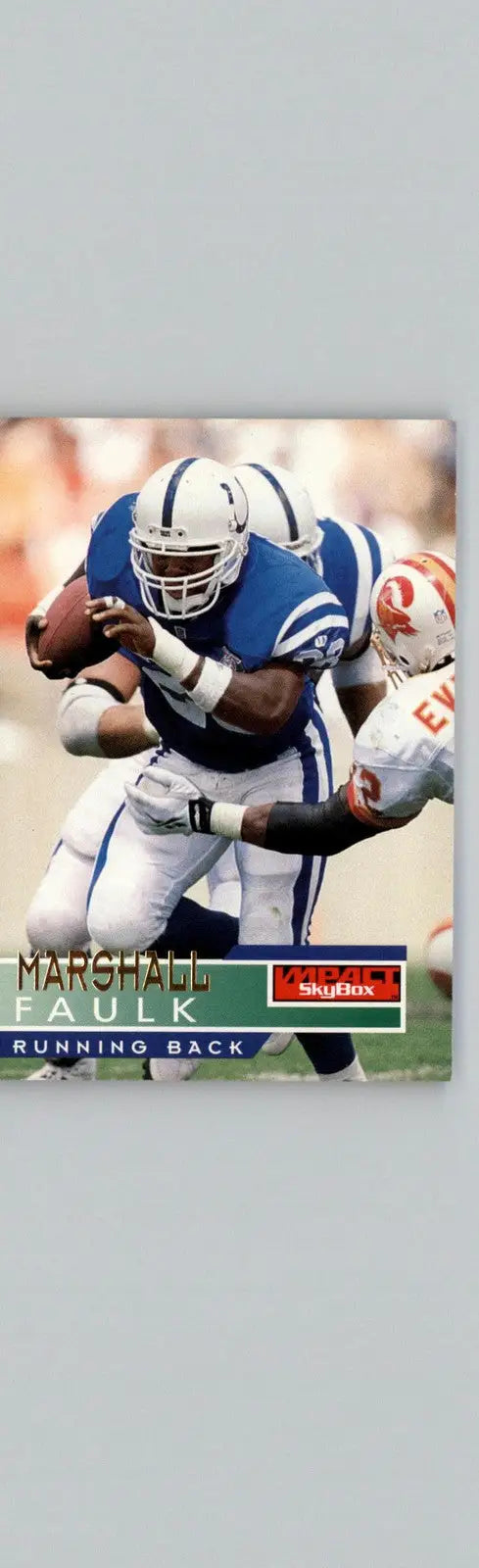 1995 SkyBox Impact #64 Marshall Faulk Indianapolis Colts - Football Card Single