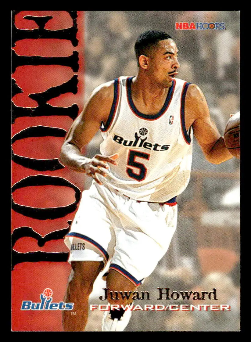 1995 Skybox NBA Hoops #378 Juwan Howard - Basketball Card Single