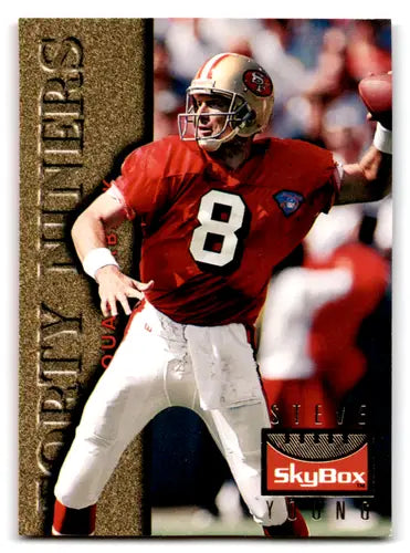 1995 SkyBox Premium #123 Steve Young NM-MT 49ers ID:67956 - Football Card Single