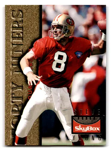 1995 SkyBox Premium #123 Steve Young NM-MT 49ers ID:67957 - Football Card Single