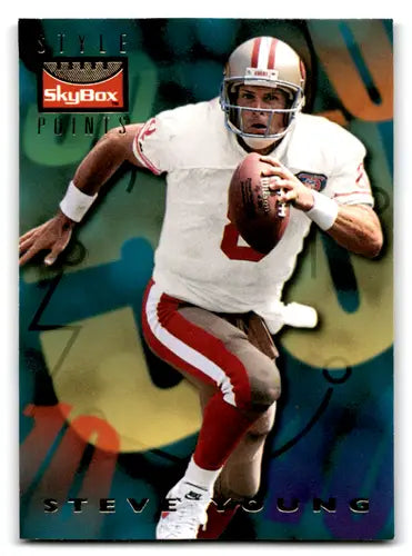 1995 SkyBox Premium #148 Steve Young/Brett Favre EX Excellent ID:67955 - Football Card Single