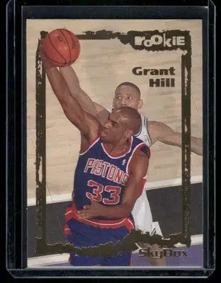 1995 SkyBox Premium Grant Hill #102 Basketball - Basketball Card Single