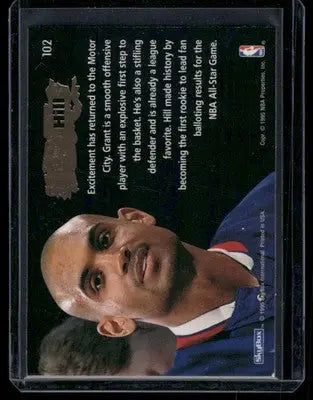 1995 SkyBox Premium Grant Hill #102 Basketball - Basketball Card Single