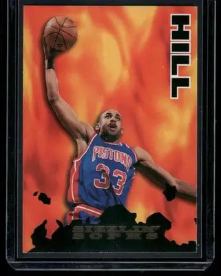 1995 SkyBox Premium Grant Hill #199 Basketball - Basketball Card Single