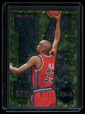 1995 SkyBox Premium Grant Hill #D4 Basketball - Basketball Card Single