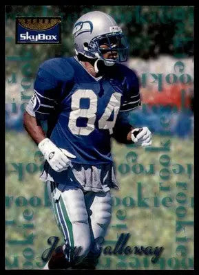 1995 SkyBox Premium Joey Galloway RC 166 Seattle Seahawks