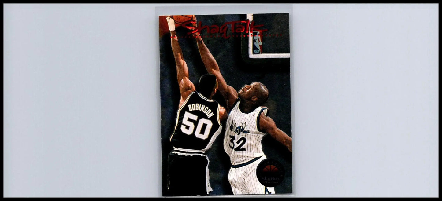 1995 SkyBox Shaquille O’Neal Commemorative Sheet Singles #S2 basketball trading card