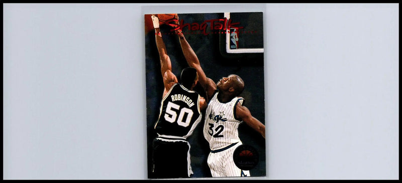 1995 SkyBox Shaquille O’Neal Commemorative Sheet Singles #S2 basketball trading card