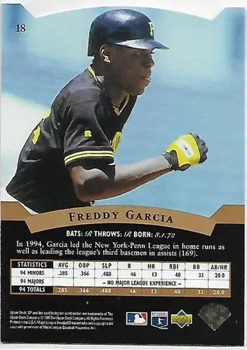 1995 SP #18 Freddy Garcia NM Near Mint RC Rookie Pirates FOIL - Baseball Card Single