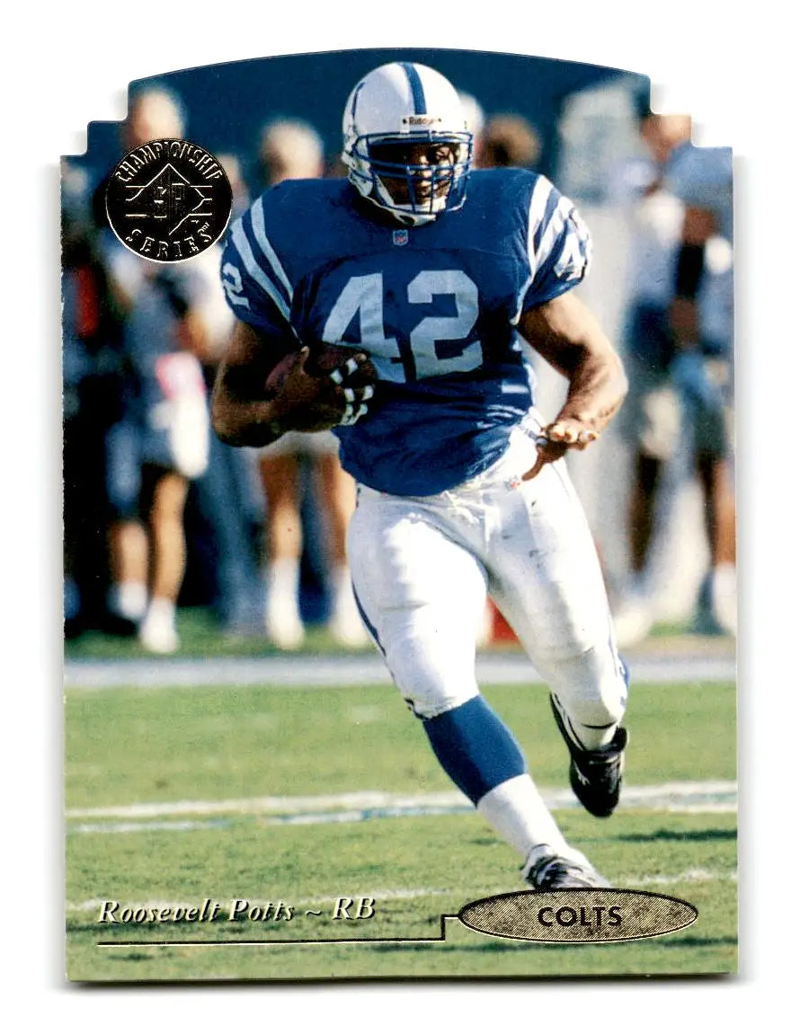 1995 SP Championship #120 Roosevelt Potts - Football Card Single