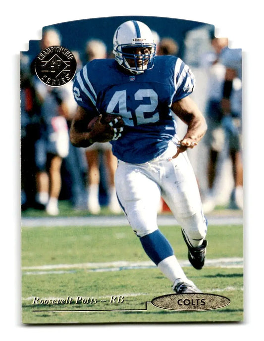 1995 SP Championship #120 Roosevelt Potts - Football Card Single