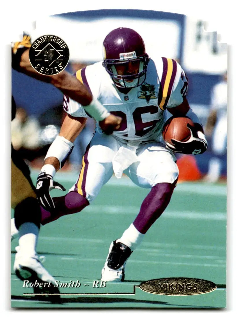 1995 SP Championship #143 Robert Smith Die Cuts - Football Card Single