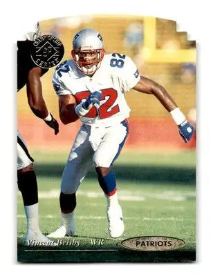 1995 SP Championship #150 Vincent Brisby Die Cuts - Football Card Single