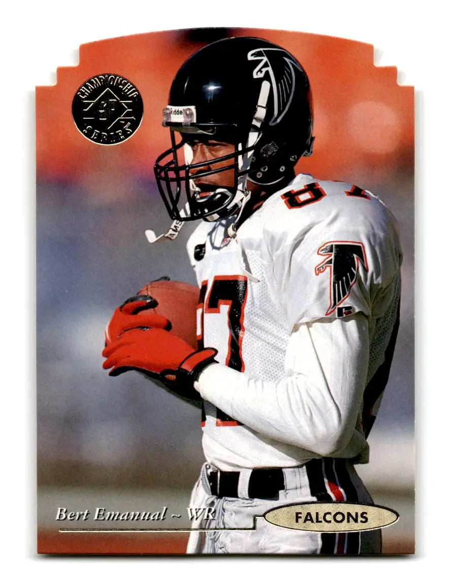 1995 SP Championship #53 Bert Emanuel Die Cuts - Football Card Single