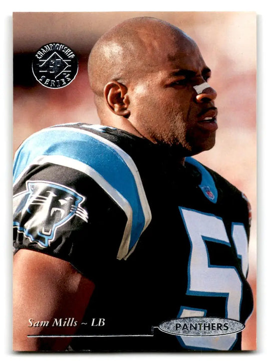 1995 SP Championship #67 Sam Mills - Football Card Single