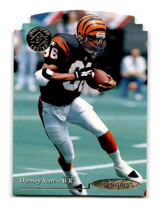 1995 SP Championship #77 Darnay Scott Die Cuts - Football Card Single