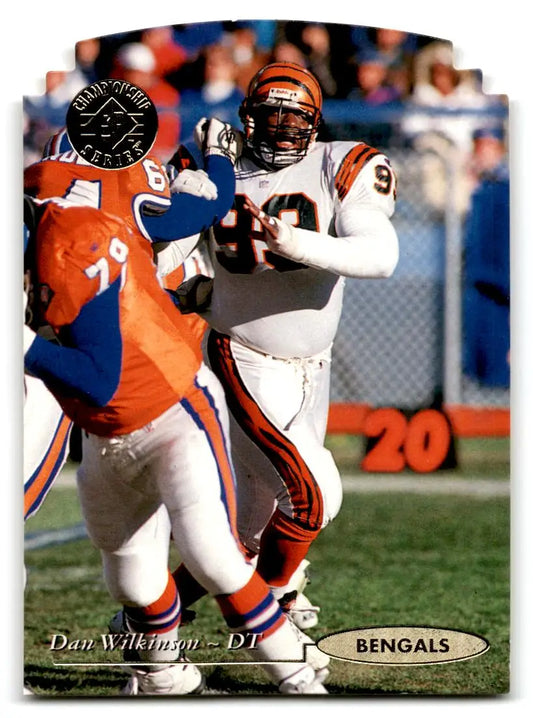 1995 SP Championship #79 Dan Wilkinson Die Cuts - Football Card Single