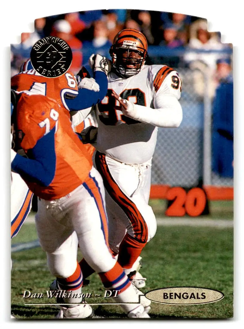 1995 SP Championship #79 Dan Wilkinson Die Cuts - Football Card Single