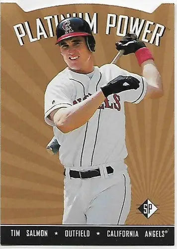 1995 SP Platinum Power #PP17 Tim Salmon NM Near Mint Angels - Baseball Card Single
