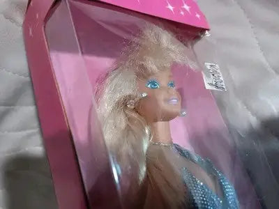 1995 Sparkle Beach Barbie Doll Long Blonde Hair Mattel #13132 NRFB New In Box - Collectibles