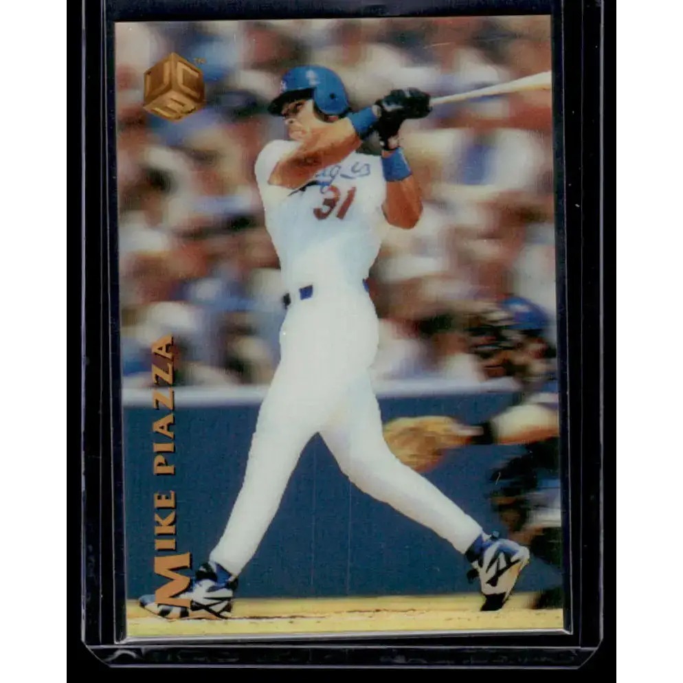 1995 Sportflix UC3 #126 Mike Piazza EX/NM Los Angeles Dodgers Baseball Card - Baseball Card Single
