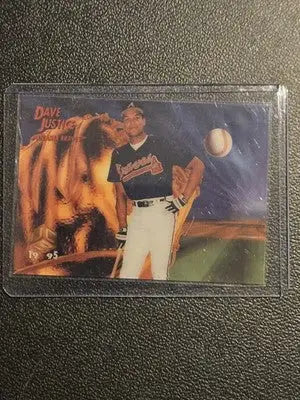 1995 Sportflix UC3 #67 Dave Justice - Baseball Card Single
