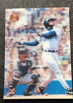 1995 Sportflix UC3 - Ken Griffey Jr #124. Seattle Mariners. NRMT+ - Baseball Card Single