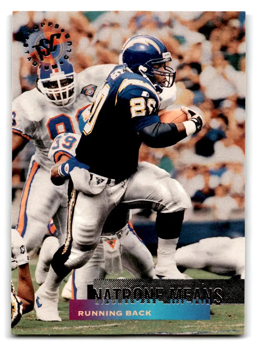 1995 Stadium Club #100 Natrone Means - Football Card Single