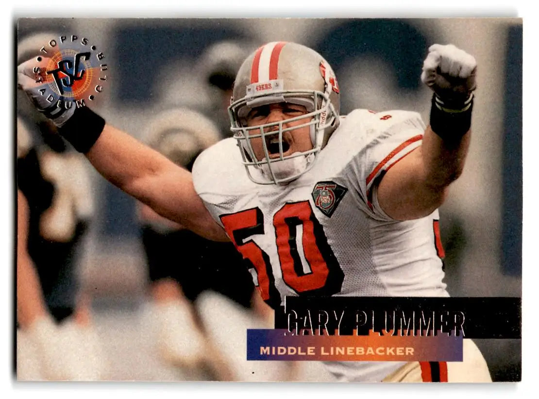 1995 Stadium Club #122 Gary Plummer - Football Card Single