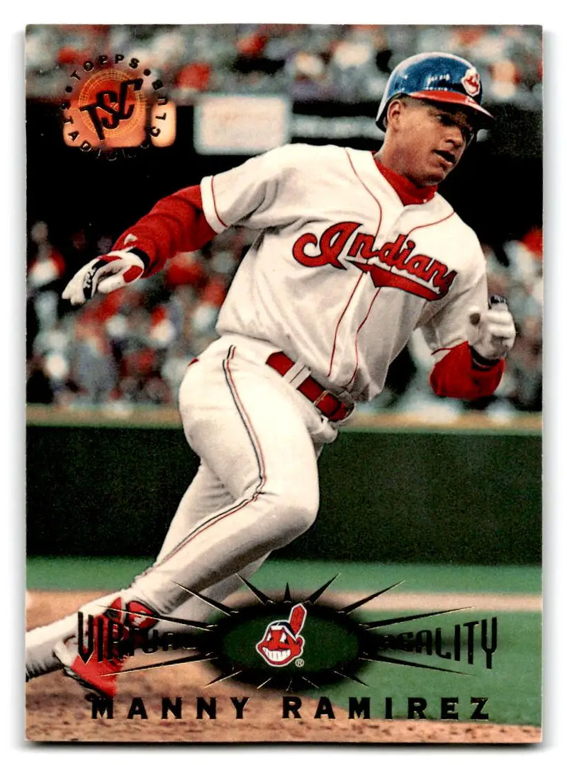 1995 Stadium Club #132 Manny Ramirez Virtual Reality - Baseball Card Single