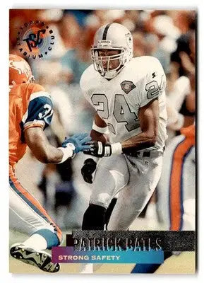 1995 Stadium Club #337 Patrick Bates - Football Card Single