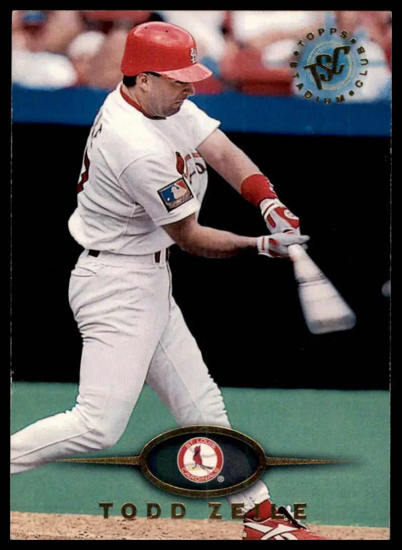 1995 Stadium Club Todd Zeile 274 St. Louis Cardinals NM - Baseball Card Single