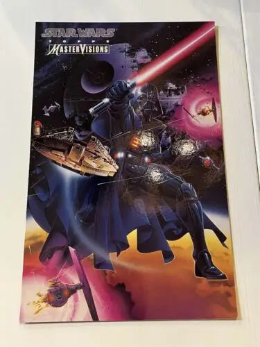 Star Wars Topps MasterVisions Collector Card #2 Art By Ken Steacy 6X10 NMT poster
