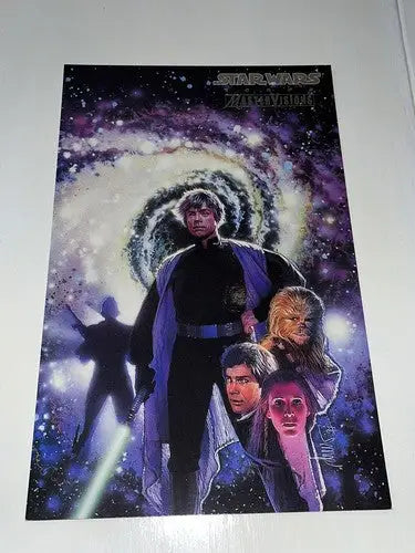 Star Wars commemorative poster from Star Wars Topps MasterVisions collection featuring Drew Struzan art