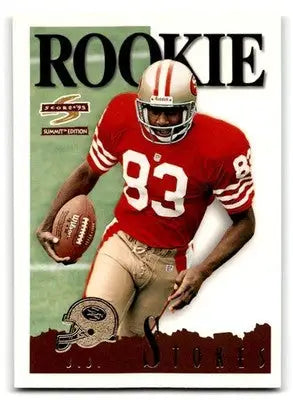 1995 Summit #144 J.J. Stokes - Football Card Single