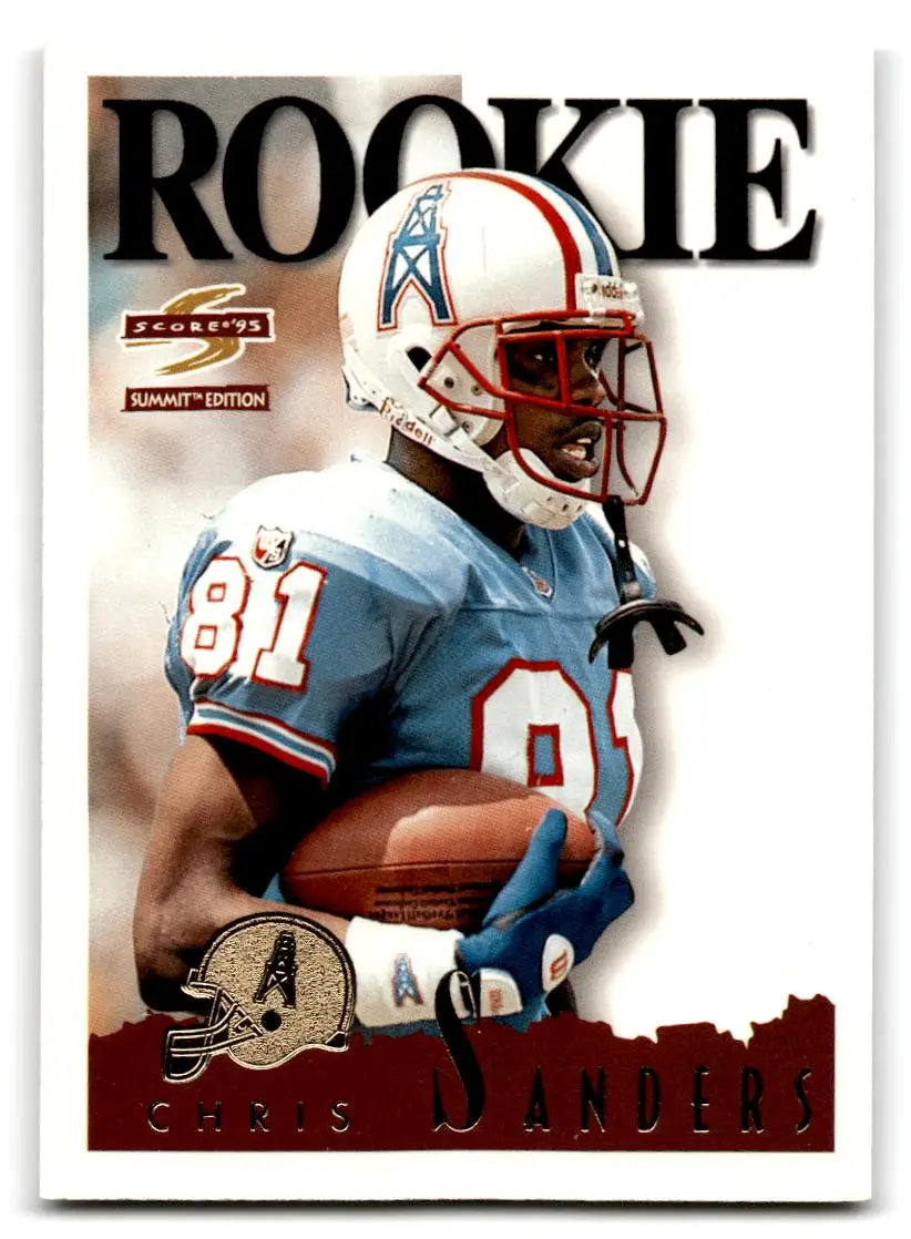 1995 Summit #172 Chris Sanders - Football Card Single