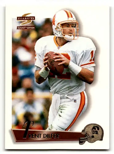 Original gloss Trent Dilfer football card from 1995 Summit Buccaneers simply sandoval