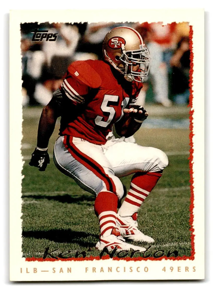 1995 Topps #138 Ken Norton - Football Card Single
