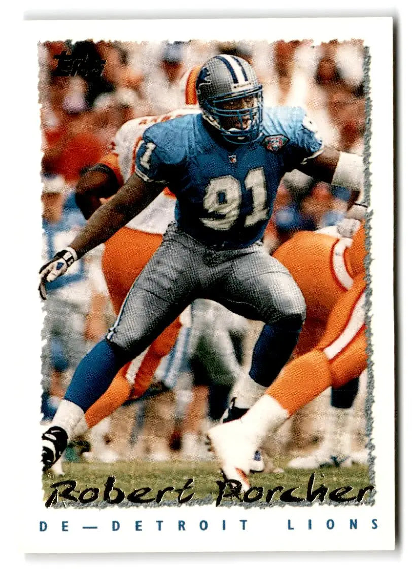 1995 Topps #151 Robert Porcher - Football Card Single