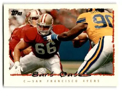 1995 Topps #382 Bart Oates - Football Card Single