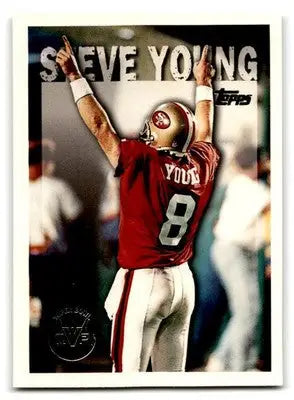 1995 Topps #421 Steve Young - Football Card Single