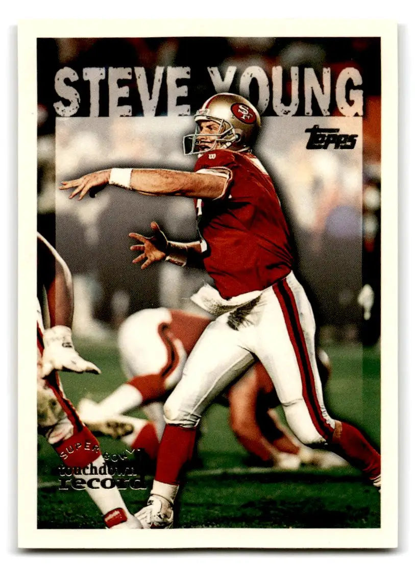 1995 Topps #423 Steve Young - Football Card Single
