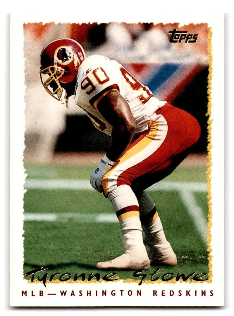 1995 Topps #51 Tyronne Stowe - Football Card Single