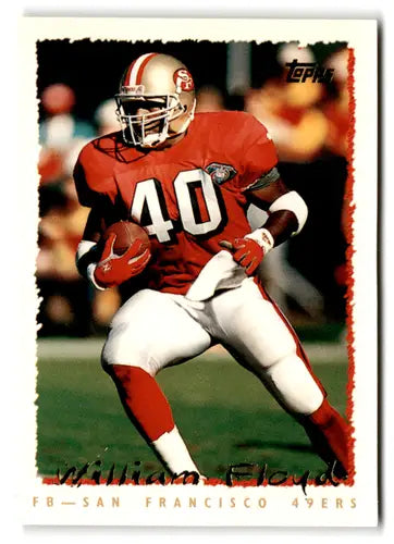 1995 Topps #70 William Floyd NM-MT 49ers ID:82089 - Football Card Single