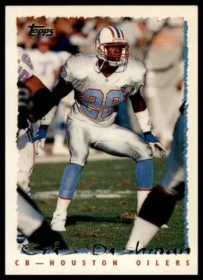 1995 Topps Cris Dishman 355 Houston Oilers