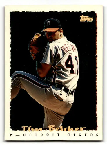 1995 Topps Cyber Stats #123 Tim Belcher NM-MT Tigers ID:61972 - Baseball Card Single