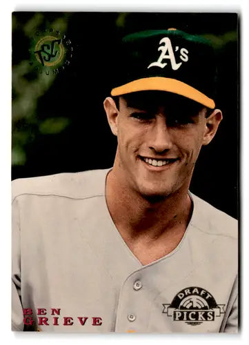 1995 Topps Stadium Club #103 Ben Grieve NM Near Mint Athletics ID:82545 - Baseball Card Single