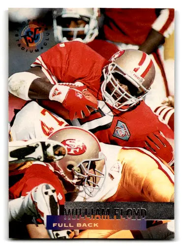 1995 Topps Stadium Club #335 William Floyd NM Near Mint 49ers ID:82054 - Football Card Single