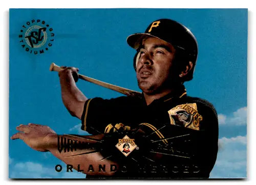 1995 Topps Stadium Club Virtual Reality #104 Orlando Merced NM Near Min ID:72522 - Baseball Card Single