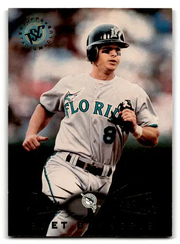Original gloss Baseball card of Edgar Renteria from 1995 Topps Stadium Club Virtual Reality series